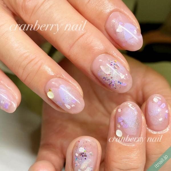 cranberry nailが投稿したネイルデザイン [photoid:I0113048] via Itnail Design (725296)