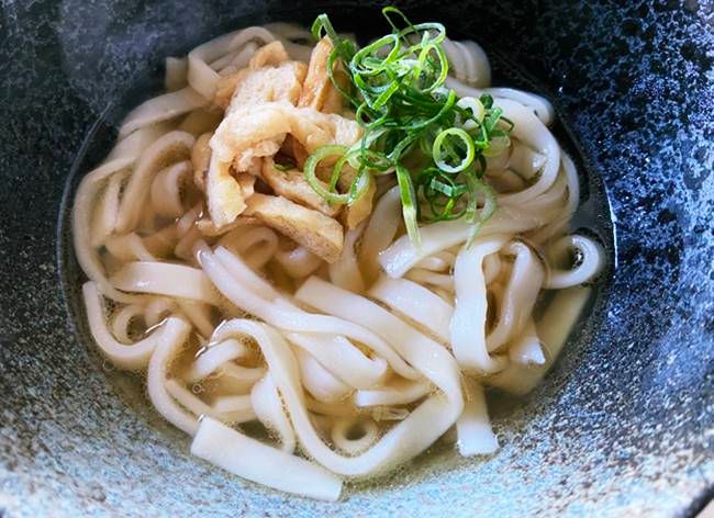 業務スーパー 冷凍きしめん 調理例