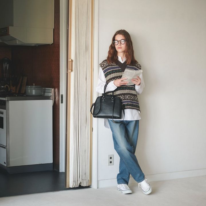 お洒落さんに習う、定番白の《コンバース》使ったお手本コーデ6選