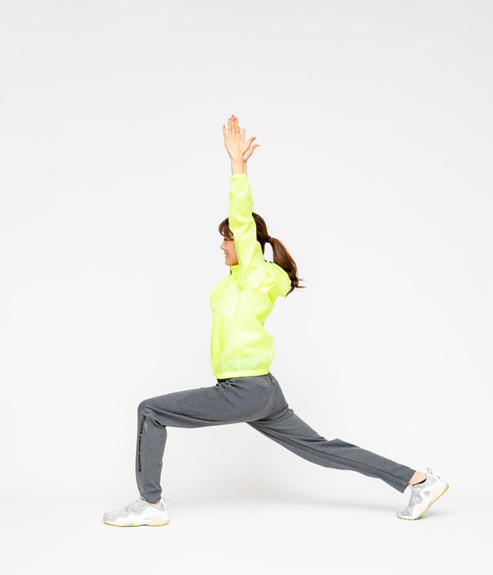 冬のラウンド前にすると体が温まる！ ティーイングエリアで超簡単にできるヨガ