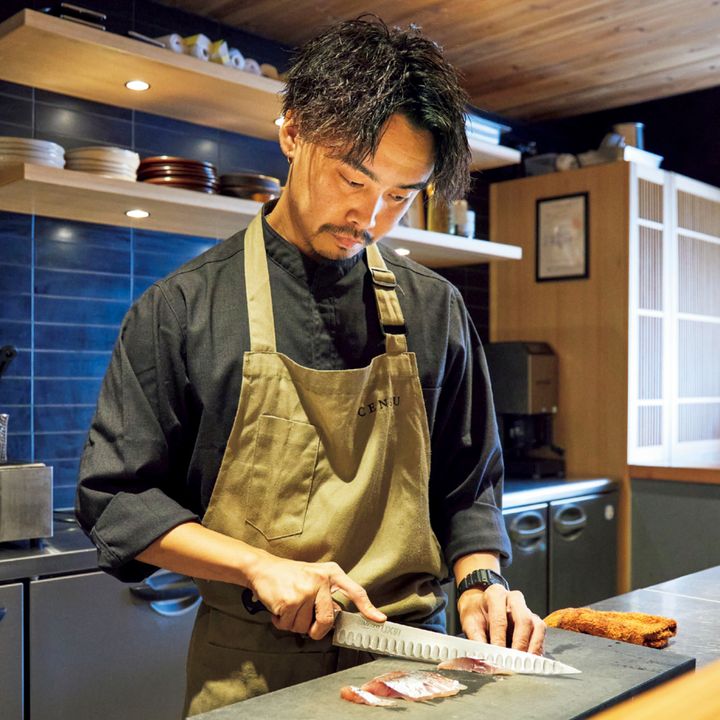 外苑前〈CENSU TOKYO〉の金須郁幸シェフ