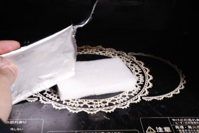 セリアのレンジ洗浄剤の使い方