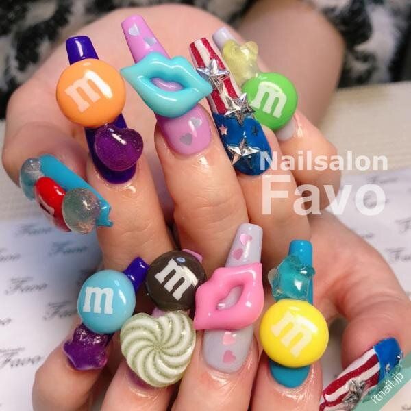Nailsalon Favoが投稿したネイルデザイン [photoid:I0109443] via Itnail Design (725494)