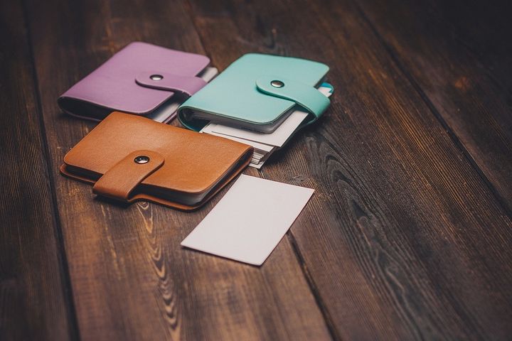 カラフルな名刺入れ