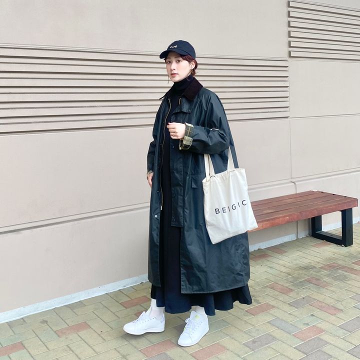 この冬のロングコートとワンピース。【FUDGENA：ハヤシアンナの”微糖カジュアル”のススメ vol.41】