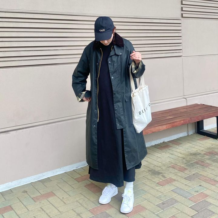 この冬のロングコートとワンピース。【FUDGENA：ハヤシアンナの”微糖カジュアル”のススメ vol.41】