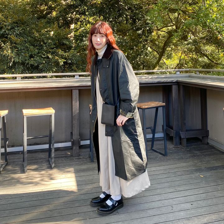 この冬のロングコートとワンピース。【FUDGENA：ハヤシアンナの”微糖カジュアル”のススメ vol.41】