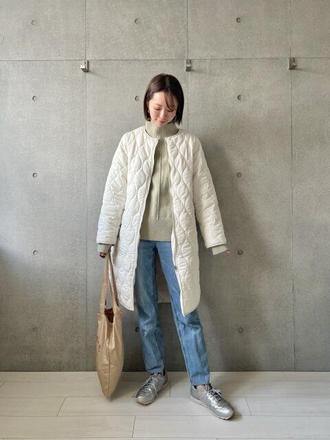 レディースロングコート冬コーデ