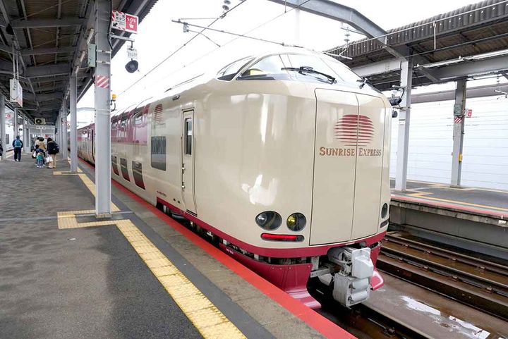 サンライズ出雲のシャワーカードは限定販売！1