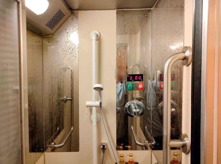 サンライズ出雲のシャワーカードは限定販売！4