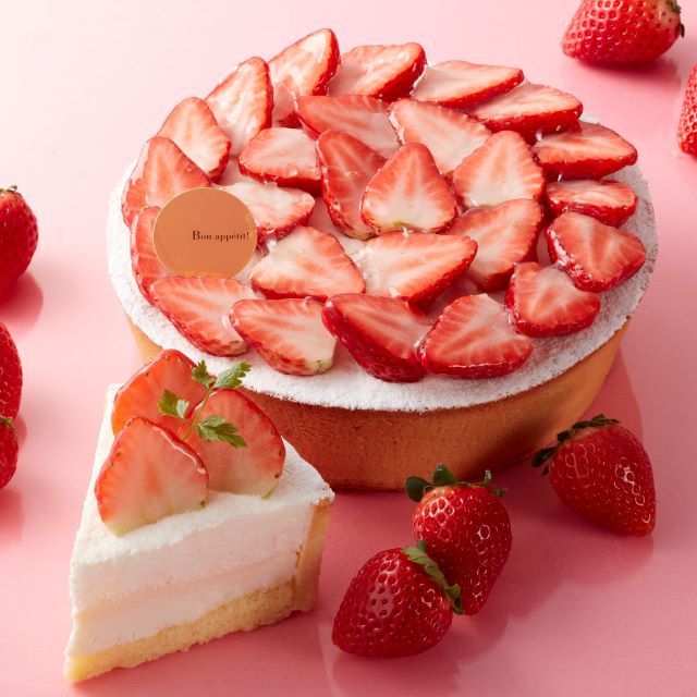 シャトレーゼ 苺のレアチーズタルト 