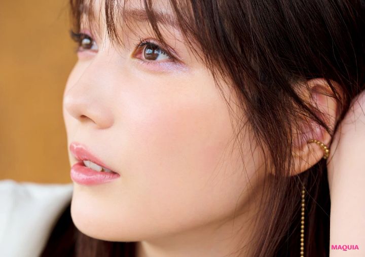 本田 翼さんの春メイク。初めましての好感度を上げるなら、青みピンクのワントーンで！_7