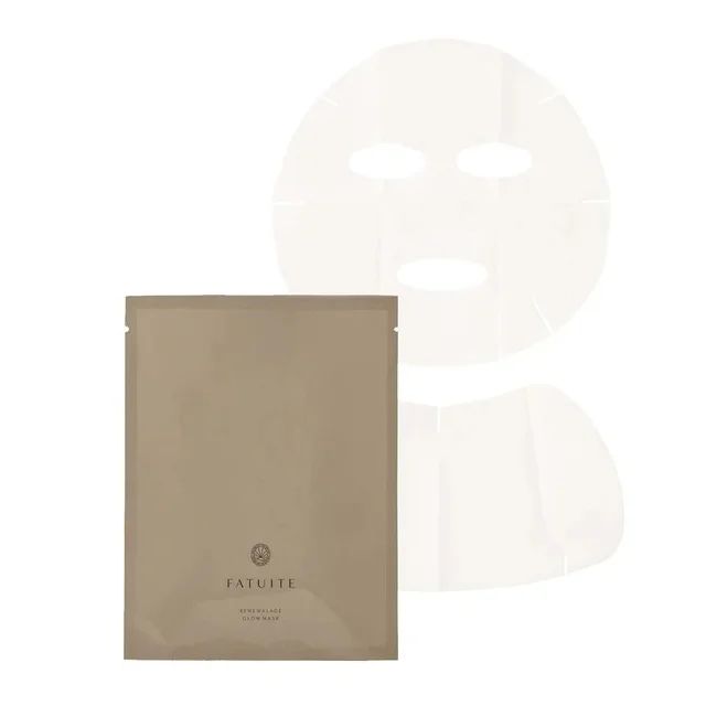 「ファチュイテ」を使ったおすすめスキンケアルーティン_3.時間がある時は「リニューアレイジ グロウマスク」でハリケア_リニューアレイジ グロウマスク 30ml×7枚入り ￥9790／FATUITE