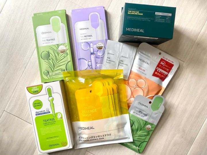 メディヒールのシートマスク、6種計65枚