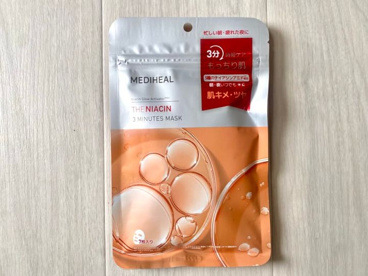 メディヒール「THE ナイアシン 3ミニッツマスク」