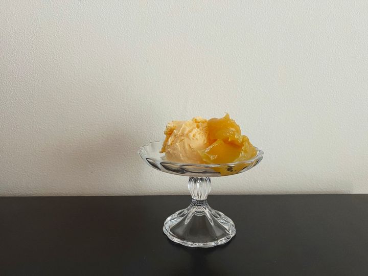 簡単アレンジでご褒美アイスに変身！栗きんとんスパイシーバニラアイス【渡辺友美子のコーヒーに合うお菓子のレシピ vol.25 〜レシピで旅するヨーロッパ〜】