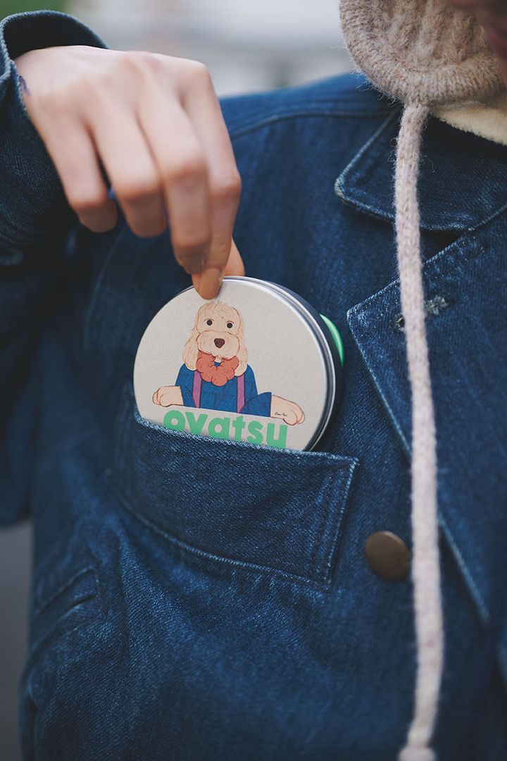 モデル・NATANEさんの私服ファッションスナップ。古着MIXをベースに自作グッズを加えてオリジナリティを発揮