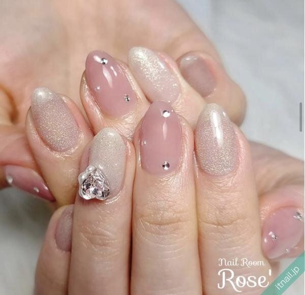 Rose’が投稿したネイルデザイン [photoid:I0125482] via Itnail Design (725664)