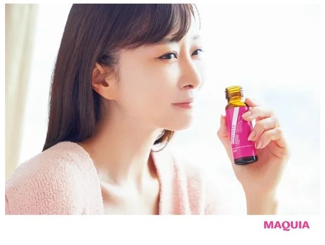 石井美保さんの朝の最新美容ルーティン_【7:45】入浴後は美容ドリンクで美力チャージ