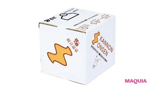 石井美保さんの最新愛用ボディケア＆インナーケア_インナーケア_飲む温泉 観音温泉 20Lバックインボックス ¥2160／観音温泉