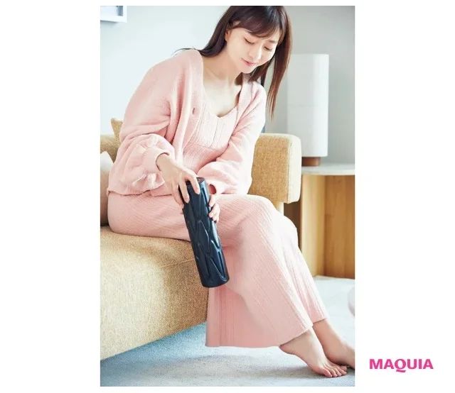 石井美保さんの最新愛用ボディケア＆インナーケア_ギア_SIXPADパワーローラー S ¥10780／MTG