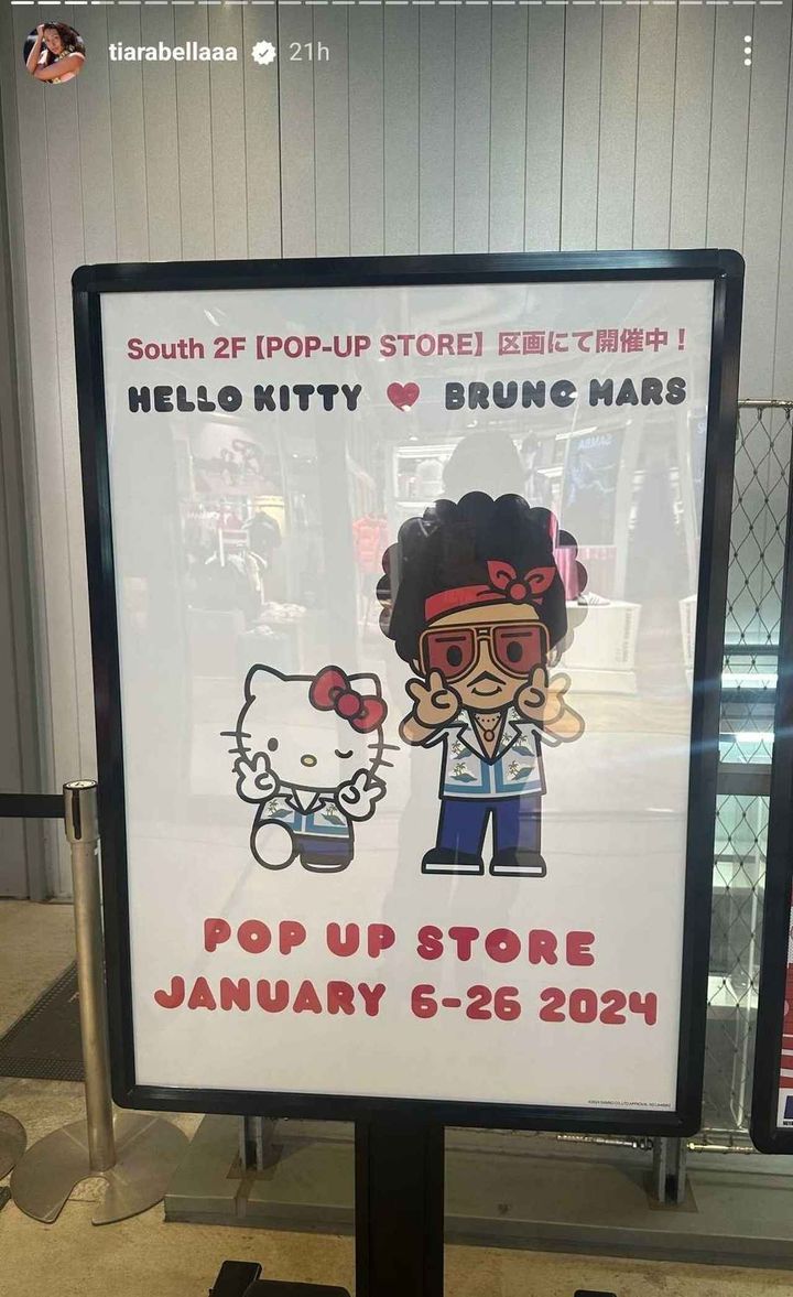 画像2: ブルーノ・マーズが日本に連れてきたのは誰？