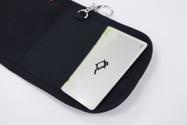 収納もできるダイソーのキーケース