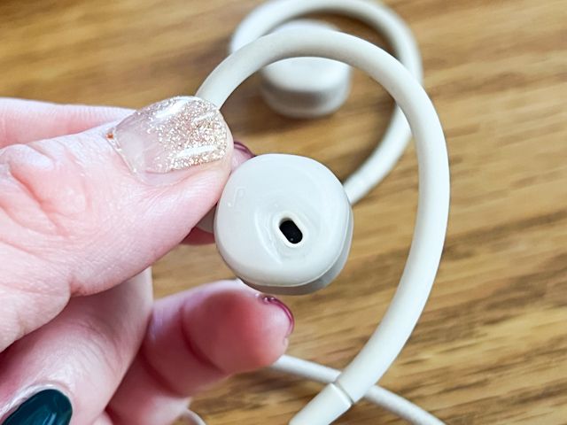 自分にしか聞こえない！音漏れの心配もなし