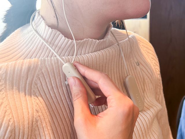 周囲の音もちゃんと聞こえる安心感！