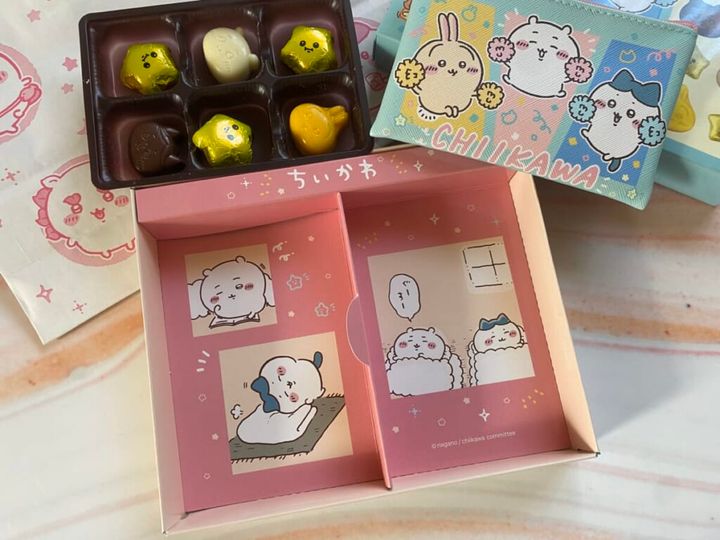 バレンタインチョコ2024「ちいかわポーチ＆チョコギフト」