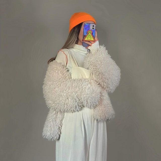 Lax Dan Tia x aiコラボのファージャケット