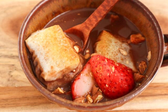 甘酒ココアおしるこ レシピ アレンジ