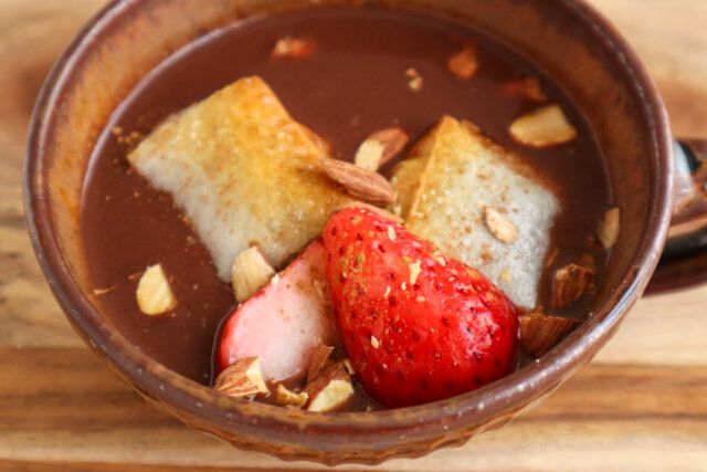 甘酒ココアおしるこ レシピ アレンジ