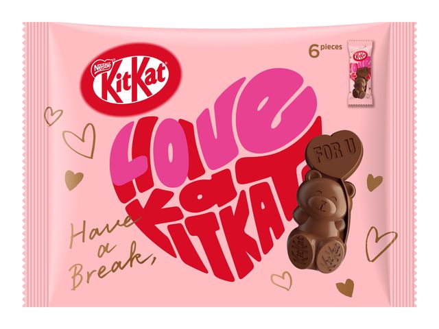 ［小袋］キットカット ハートフルベアー 540円（税込）