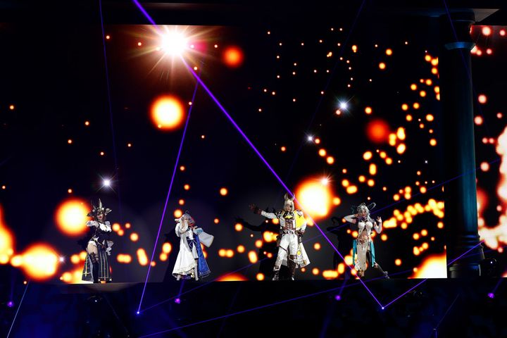 音と光による演出も相まって、すごくかわいい＆かっこよかったです！