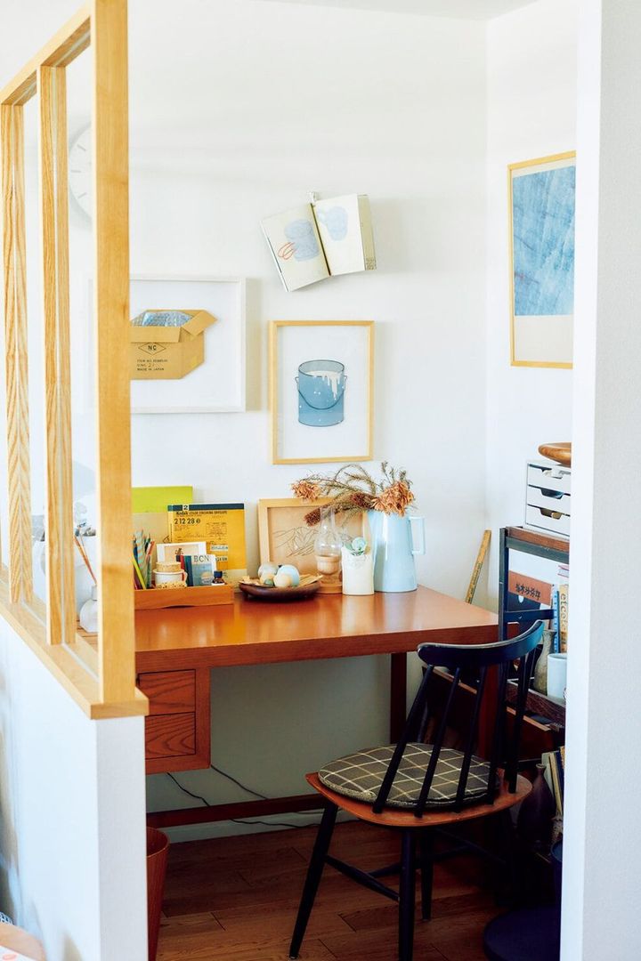 「イデー」VMD 小林夕里子さんのデスク