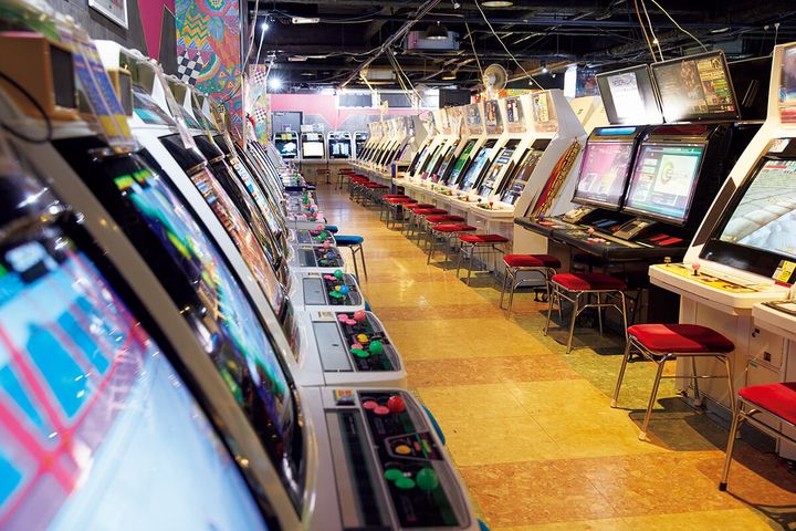 高田馬場〈ゲーセンミカド IN オアシスプラザ〉店内