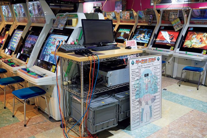 高田馬場〈ゲーセンミカド IN オアシスプラザ〉店内