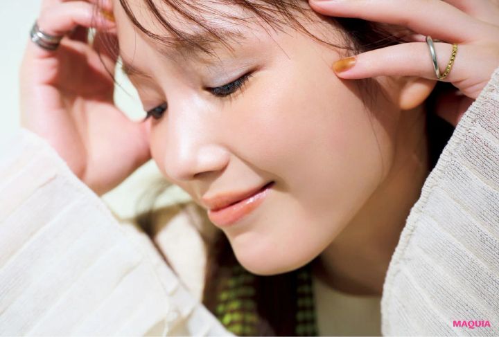 本田 翼さんの春メイク。アイスブルーの目元で大好きなカフェ巡りへ！_7