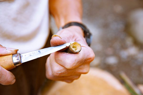 【知らないと損】どこにでもある植物からキャンプギアを作る！
