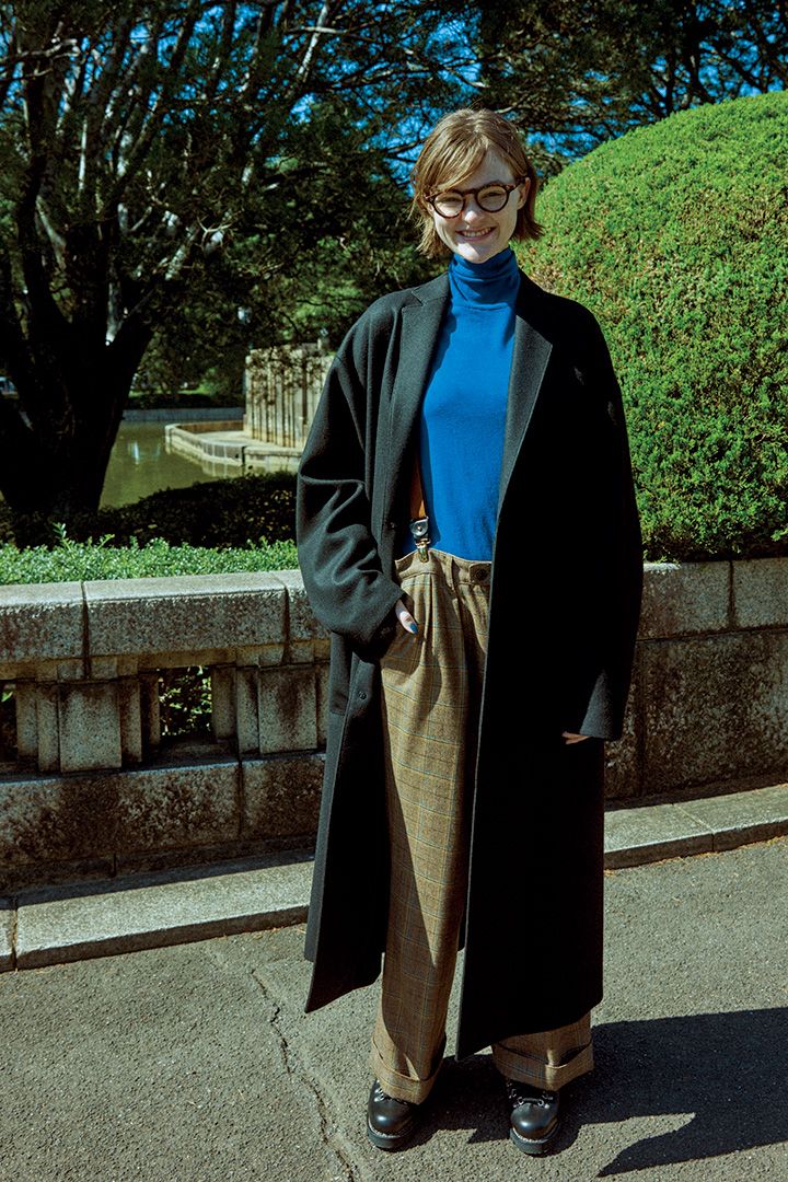 ちょっぴりオーバーサイズなウェアを王道のハンサムで着こなす【本日のFUDGE GIRL-1月15日】