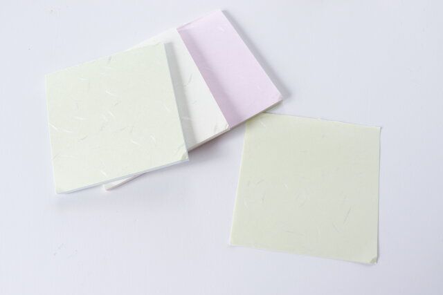 ばらけるセリアの伊予和紙