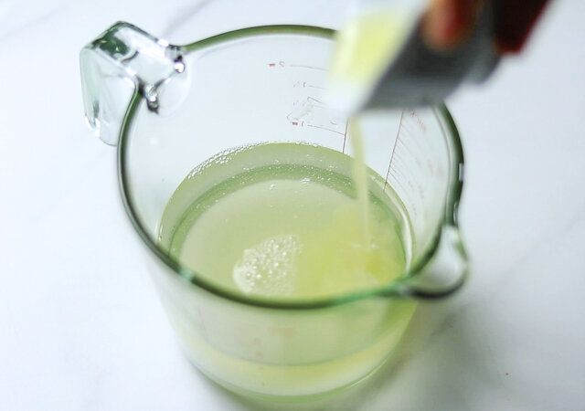 ぶどうゼリーテリーヌ レシピ ゼリー液を作る