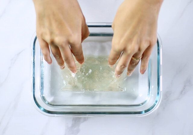 ぶどうゼリーテリーヌ レシピ 下準備