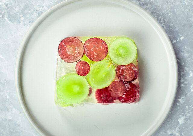 ぶどうゼリーテリーヌ レシピ 完成