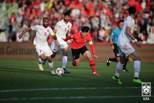 韓国代表 バーレーン代表