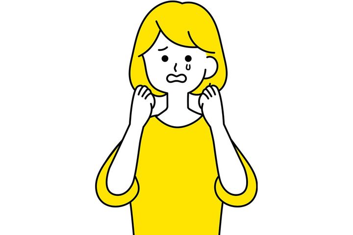 女性の“怒っている時は、泣いている”