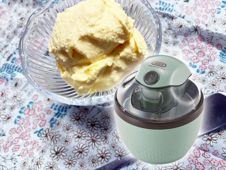 アイスクリームメーカー使ってみた