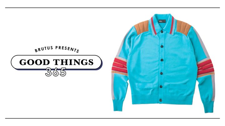 〈カラー〉のカーディガン