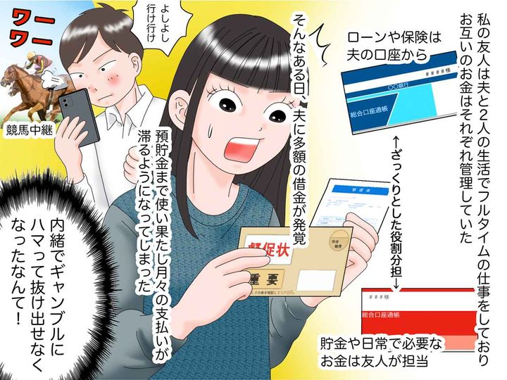 画像1: 妻に内緒で借金
